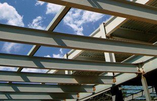 steel fabrication roof