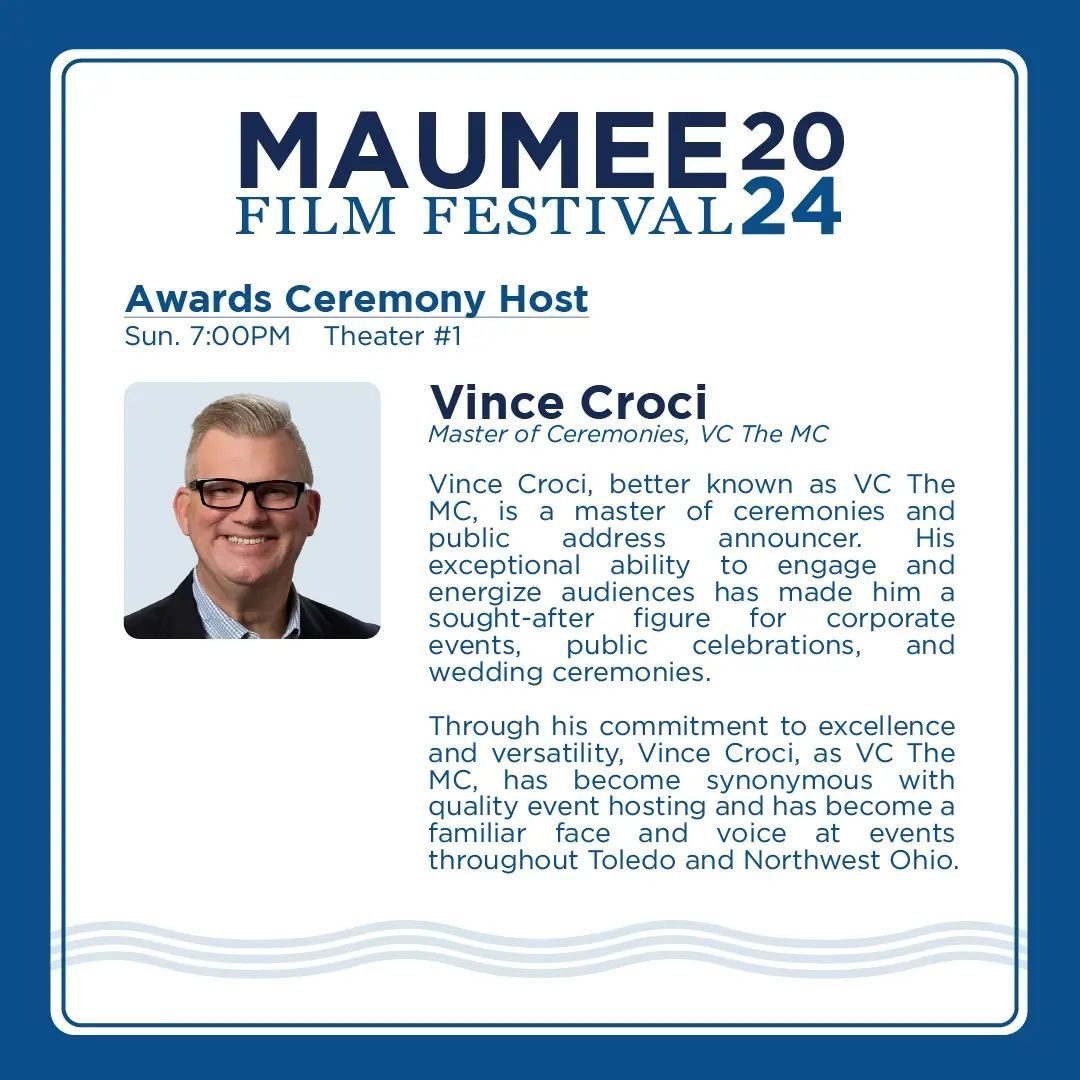 VC The MC Lights Up the 2024 Maumee Film Festival