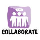 Puzzle pieces fitting together, maroon background, text 