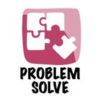Puzzle pieces fitting together, maroon background, text 