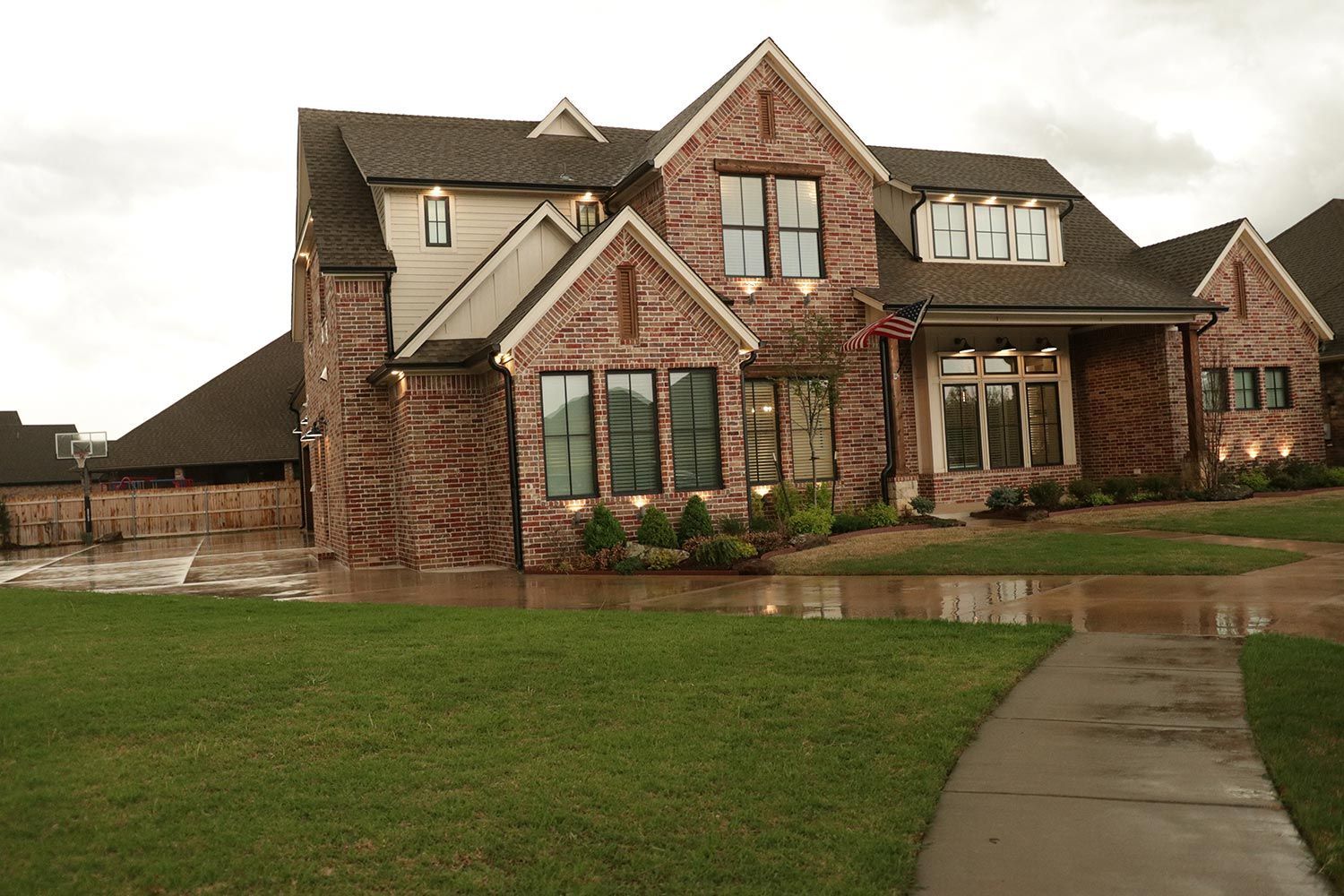Gate and Fence of Backyard — Moore, OK — Three Kings Construction LLC