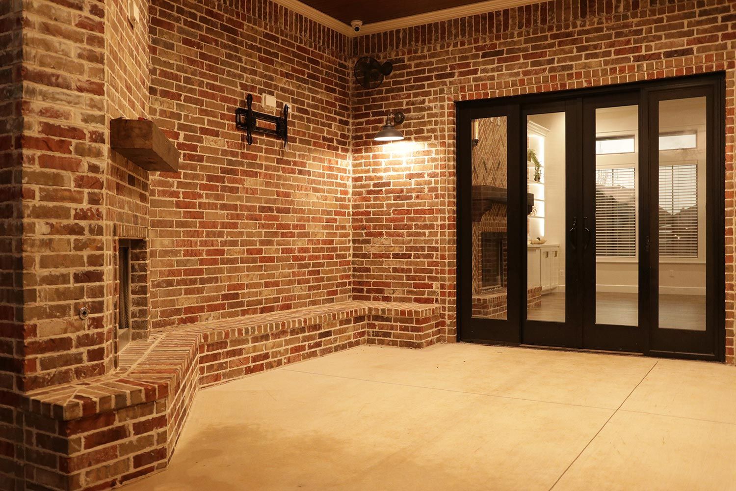 Interior Brick Wall — Moore, OK — Three Kings Construction LLC