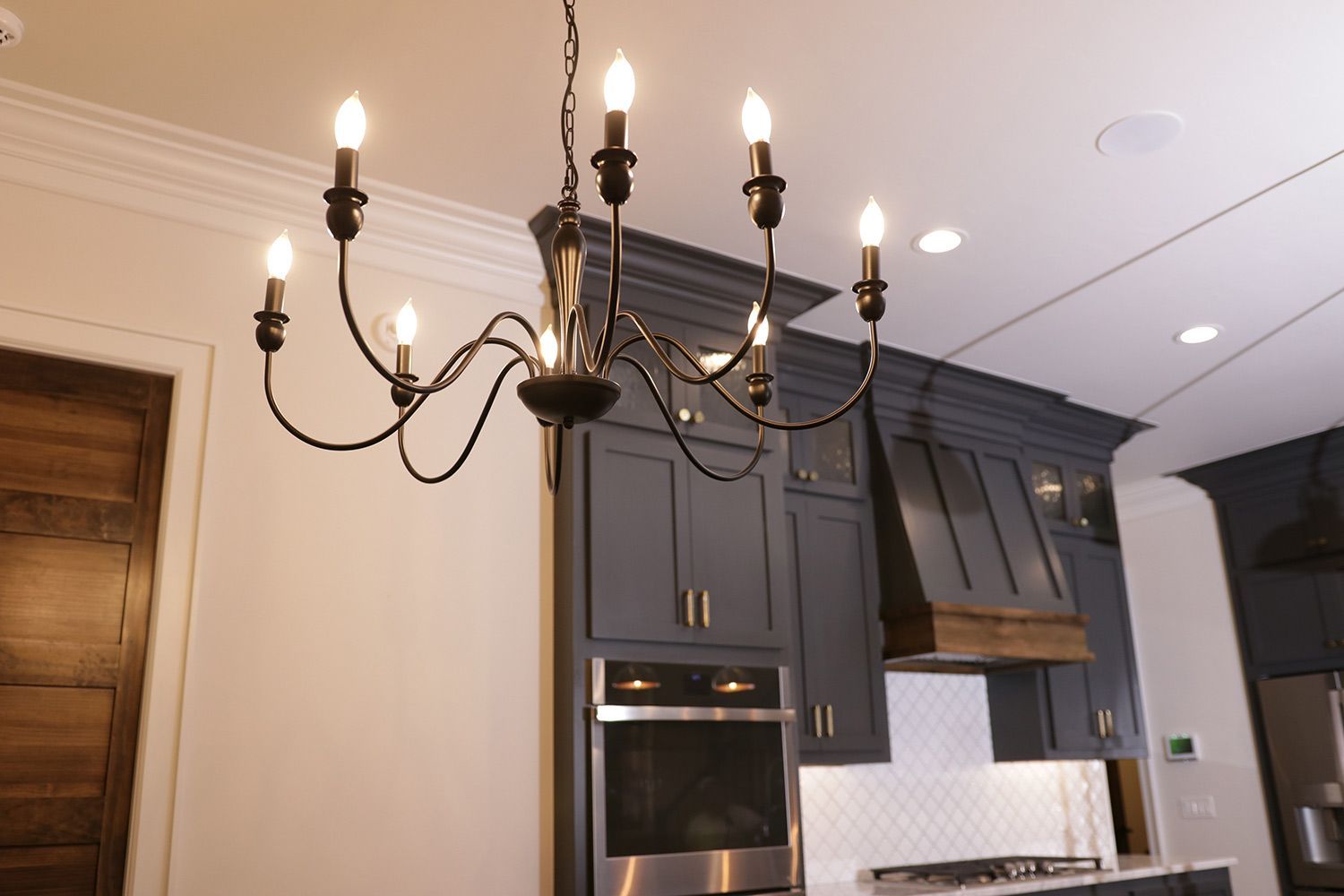 Installed Chandelier — Moore, OK — Three Kings Construction LLC