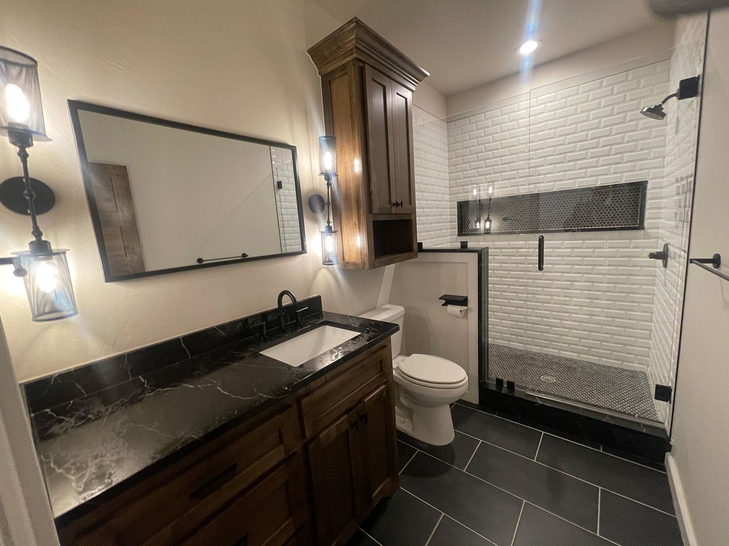 Beautiful Bathroom Design — Moore, OK — Three Kings Construction LLC