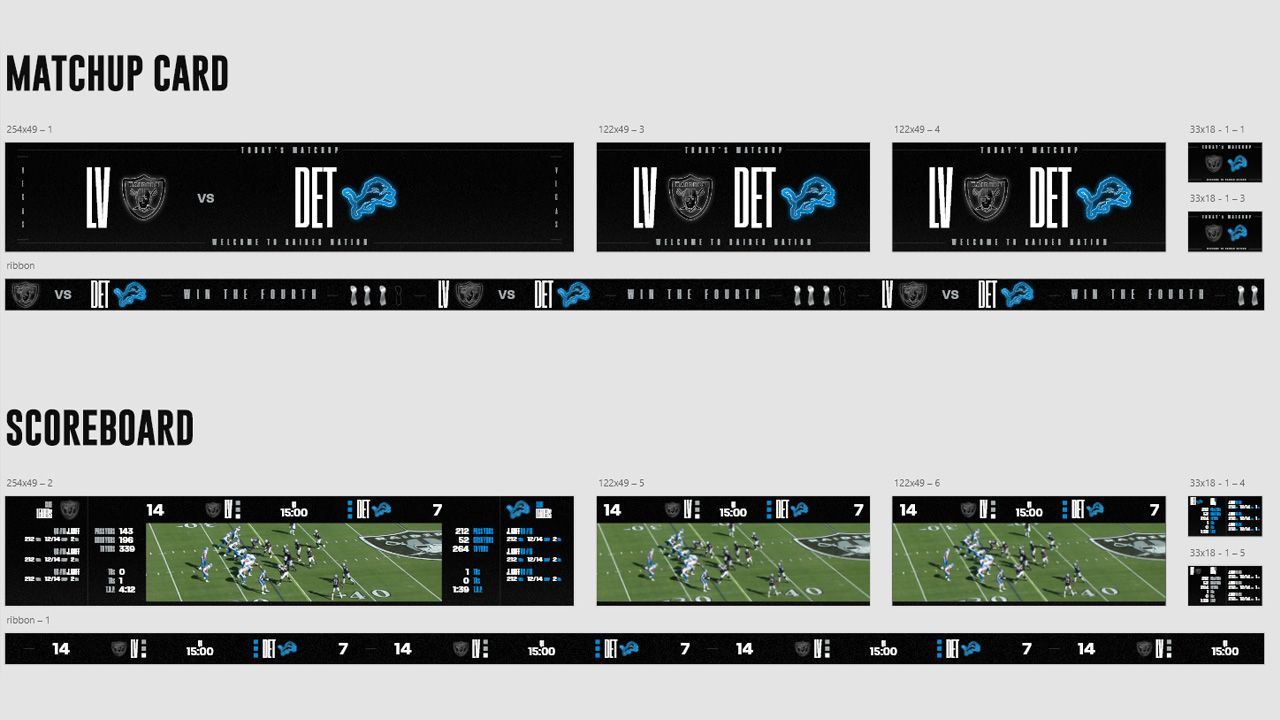 Matchup Card and Scoreboard