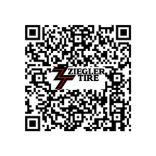 QR code for Ziegler Tire. Logo embedded in center.