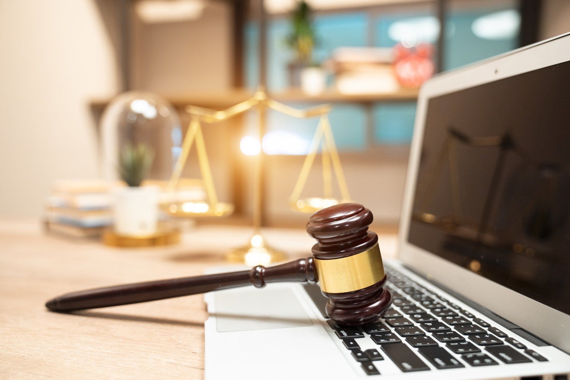 Laptop And Gavel — Jasper, AL — The Sapp Law Firm LLC