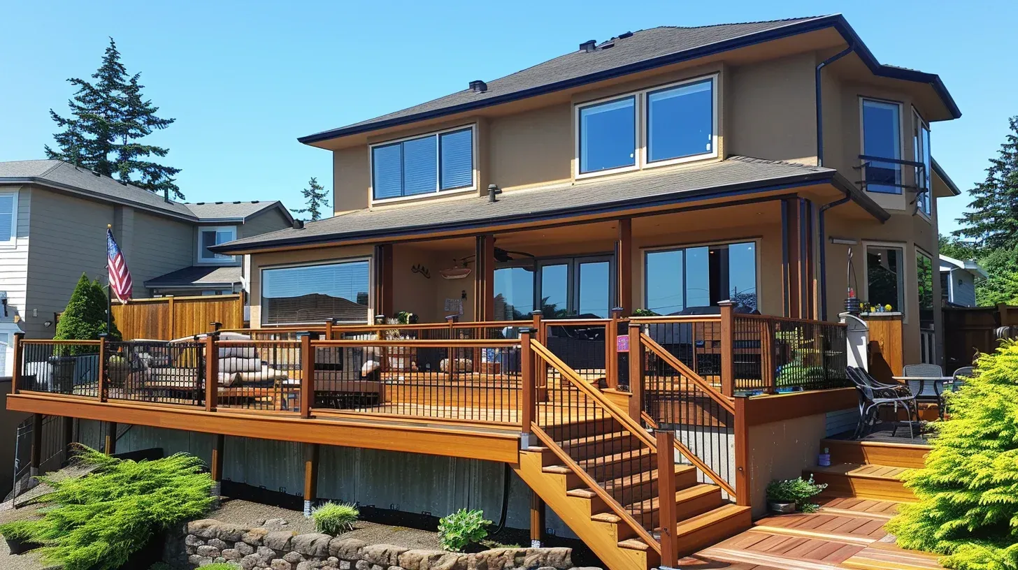 Deck Builders Vancouver BC Providing Pressure Treated Deck Construction, Composite Deck Installation, And Deck Framing Vancouver. Deck Upgrades With Aluminum Railings, Cable Rail Systems, And Outdoor Lighting Fixtures. Vancouver Deck Contractors Delivering High Quality Deck Building Services.
Vancouver Patio And Deck Builders Offering Backyard Deck Construction, Patio Installation, And Outdoor Living Space Design Vancouver BC. Deck And Patio Remodeling With Composite Deck Boards, Stone Pavers, And Garden Integration Features. Professional Vancouver Contractors Delivering Complete Outdoor Renovation Solutions.
Deck Renovations Vancouver Featuring Deck Replacement, Deck Repair, And Deck Resurfacing Vancouver BC. Deck Upgrades With PVC Deck Boards, Waterproofing Systems, And Modern Glass Railings. Vancouver Deck Builders Delivering High-End Deck Renovation Services.
Patio Builders Vancouver BC Specializing In Backyard Patio Construction, Interlocking Paver Installation, And Stone Patio Design Vancouver. Patio Remodeling With Fire Pit Features, Seating Walls, And Outdoor Lighting Systems. Vancouver Patio Contractors Delivering Functional Outdoor Spaces.