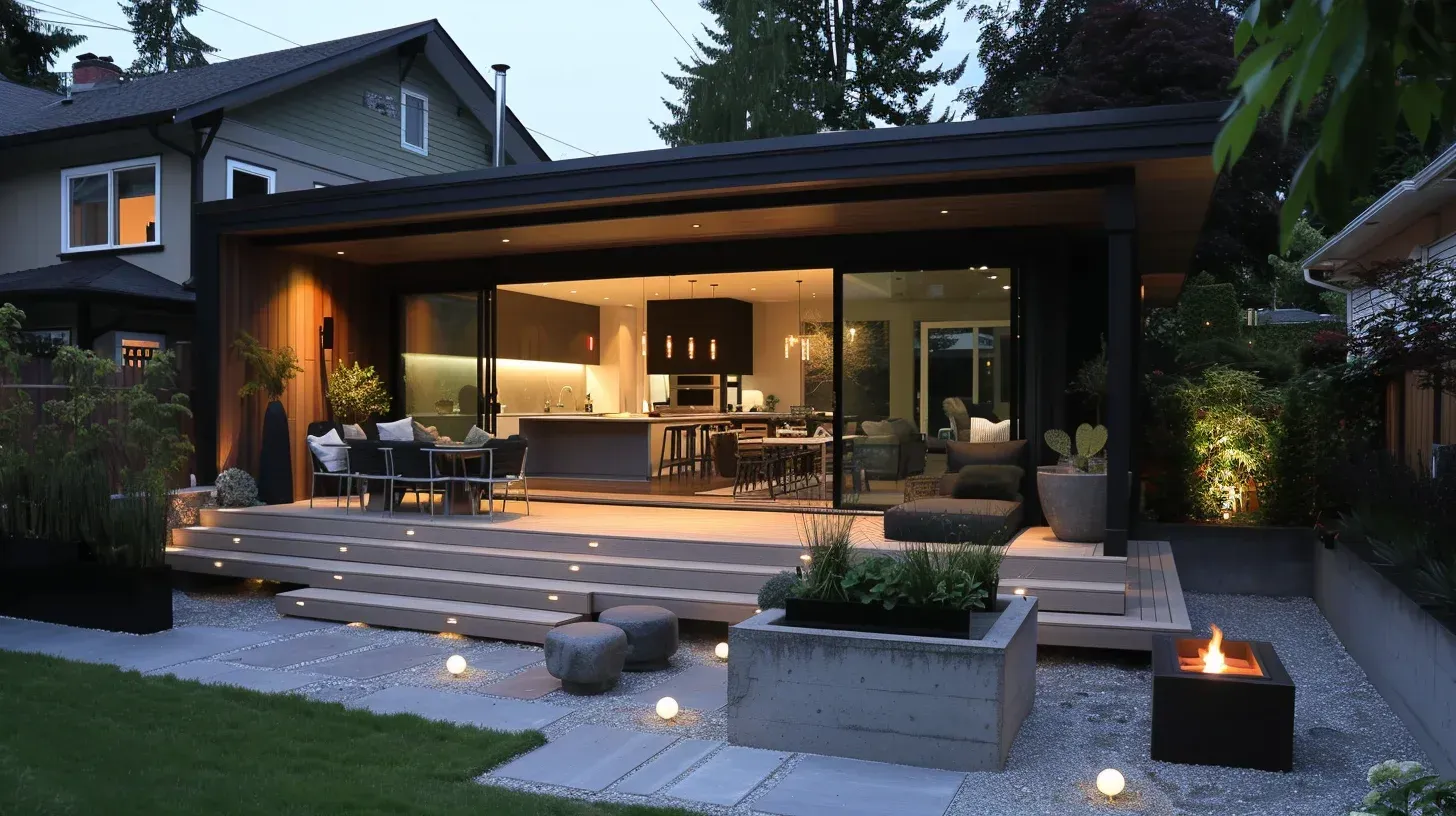 Vancouver Deck Builders Specializing In Composite Deck Installation, Wood Deck Construction, And Elevated Deck Design Vancouver BC. Deck Remodeling With Glass Railings, Lighting Systems, And Built-In Seating. Vancouver Deck Contractors Delivering Durable Outdoor Deck Solutions.
Patio Construction Vancouver BC Including Interlocking Paver Patio Installation, Concrete Patio Design, And Backyard Patio Remodeling Vancouver. Outdoor Spaces With Fire Pit Installation, Seating Walls, And Landscape Features. Vancouver Patio Builders Delivering Custom Patio Construction Services.
Deck Renovation Vancouver Featuring Deck Replacement, Deck Resurfacing, And Structural Deck Repair Vancouver BC. Deck Upgrades With Composite Materials, Aluminum Railings, And Waterproof Deck Systems. Vancouver Deck Builders Delivering Long Lasting Deck Renovation Solutions.
Vancouver Patio Builders Offering Natural Stone Patio Installation, Concrete Patio Construction, And Backyard Patio Design Vancouver BC. Patio Remodeling With Outdoor Kitchens, Fire Features, And Seating Areas. Professional Vancouver Patio Contractors Delivering Premium Outdoor Living Spaces.
Deck Builders Vancouver BC Providing Multi-Level Deck Construction, Composite Deck Installation, And Wood Deck Framing Vancouver. Deck Design With Pergolas, Lighting Systems, And Built-In Seating. Vancouver Deck Contractors Delivering High Quality Deck Building Services.