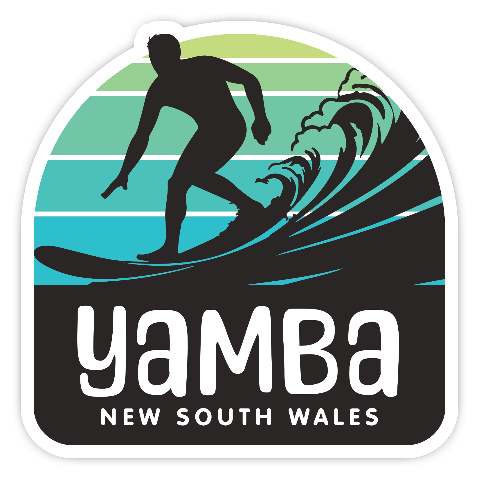 Yamba, NSW Sticker