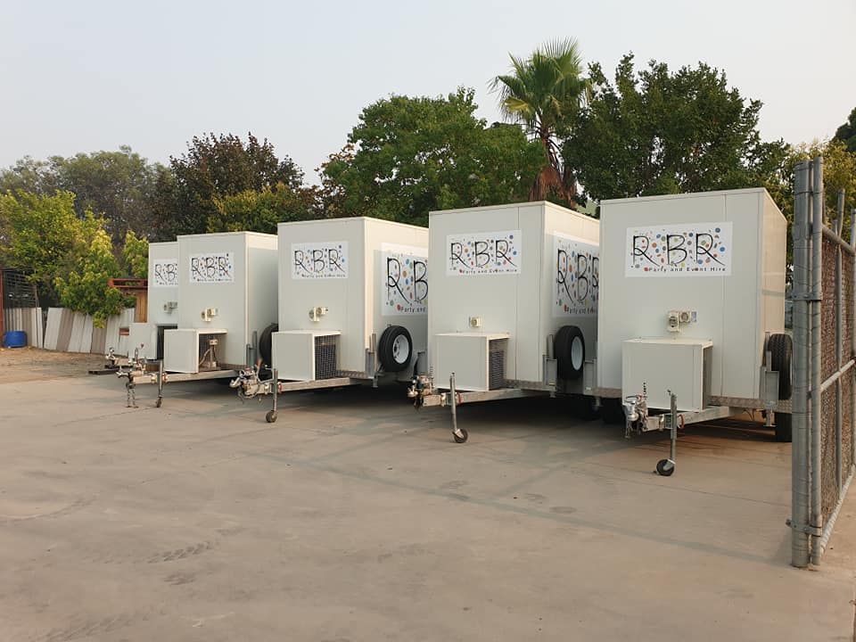 Elegant Luxury Restrooms for Your Event — Event Hire in Wodonga, NSW