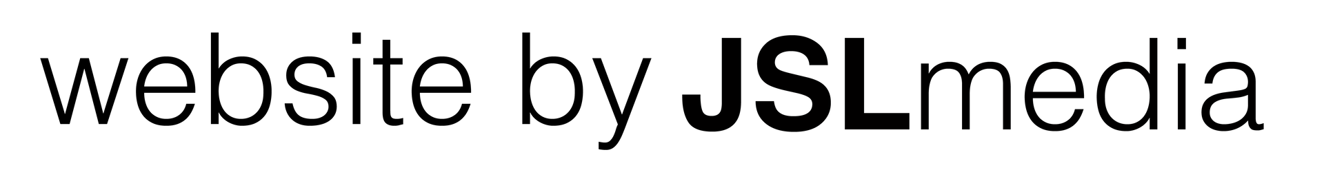 A website by jsl media logo on a white background