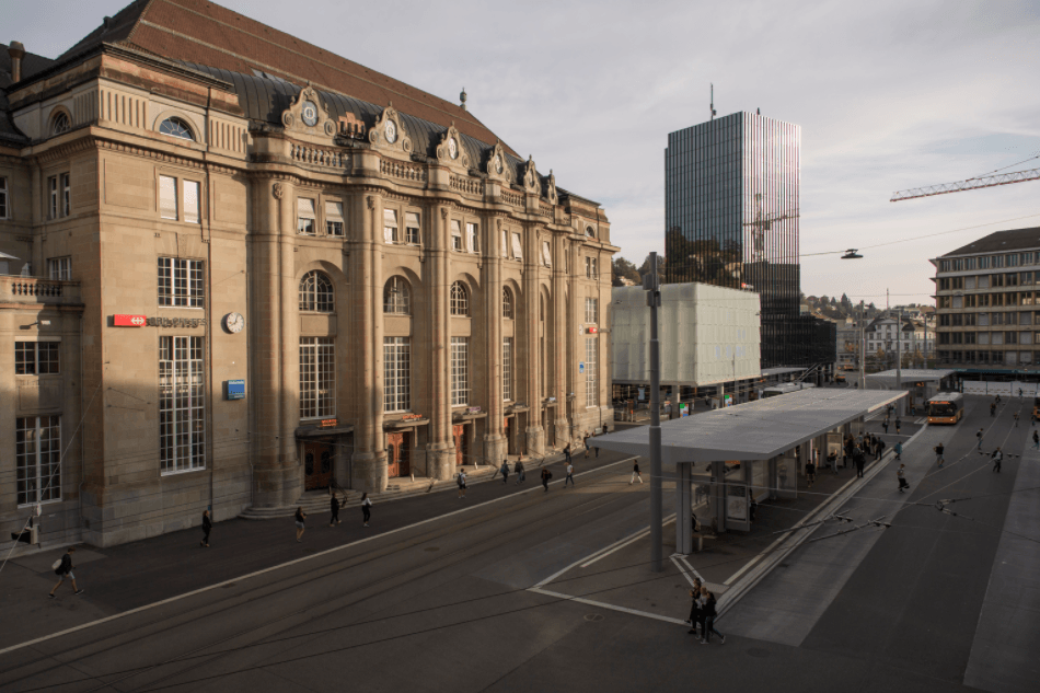 Bahnhof St. Gallen, Mai 2020