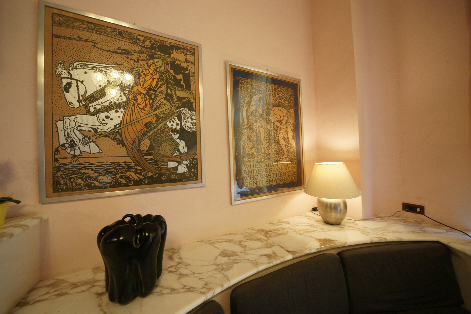 hotel with art noveau decor