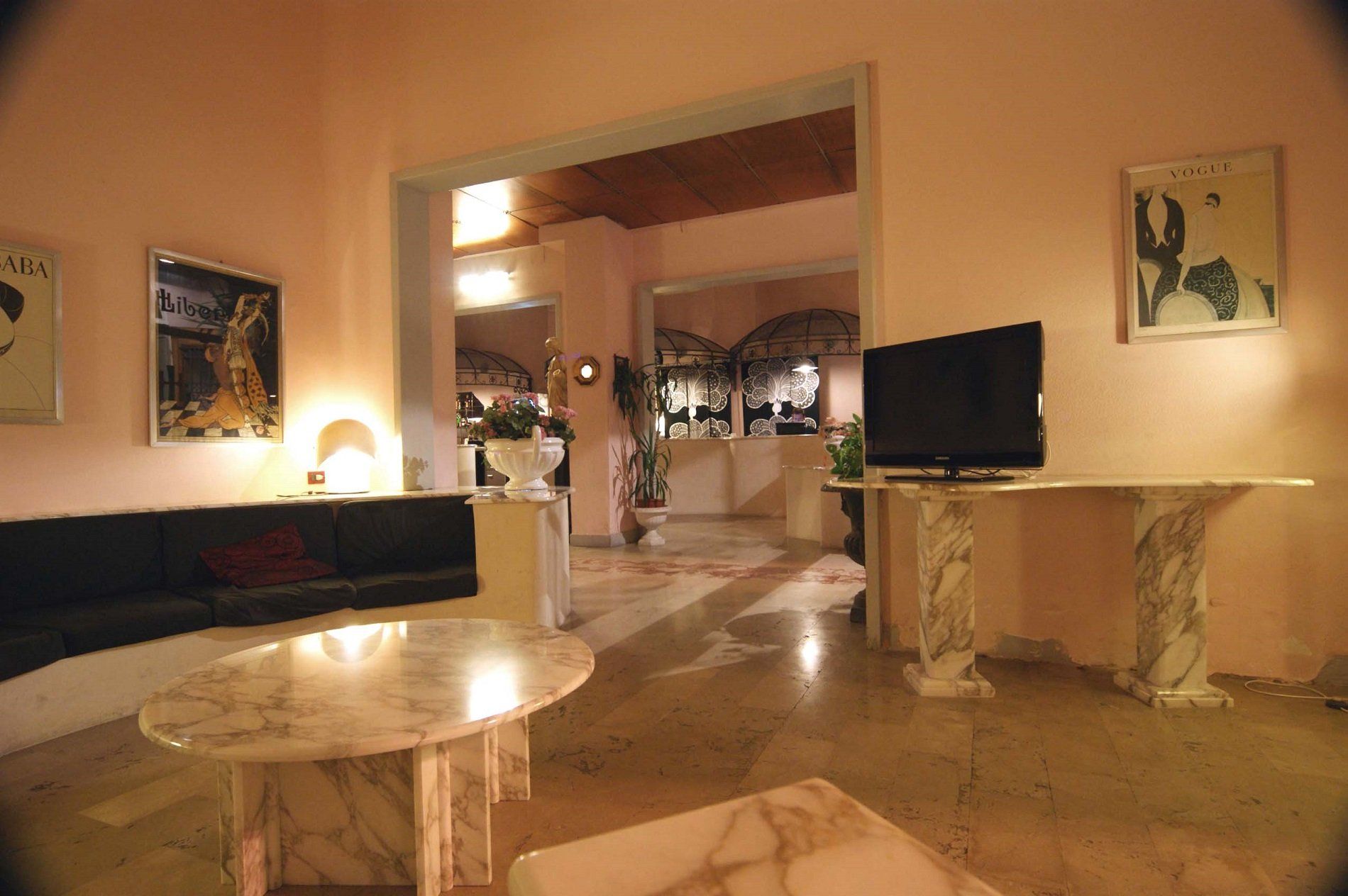 art noveau hotel lobby