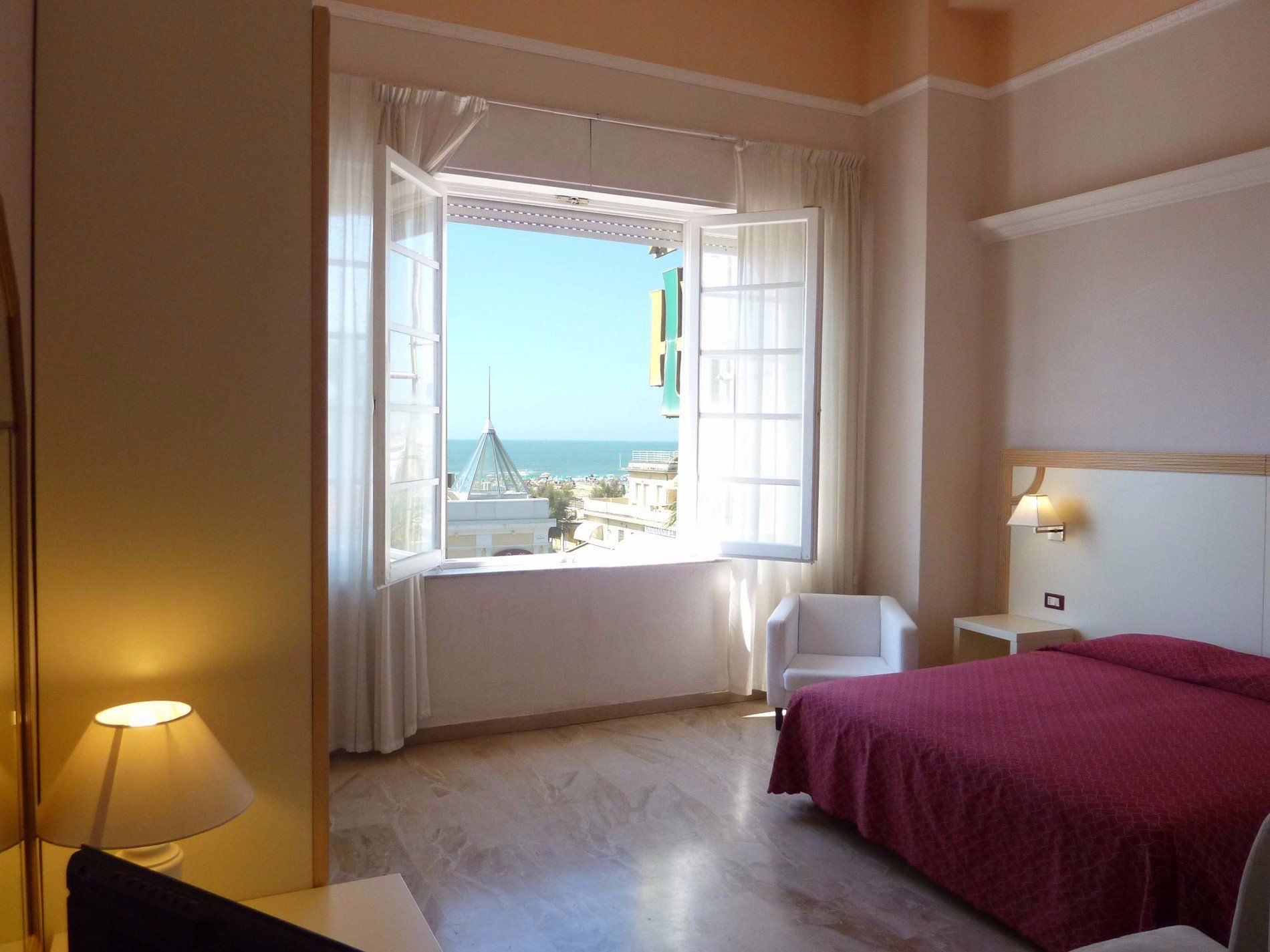 hotel double room with sea view