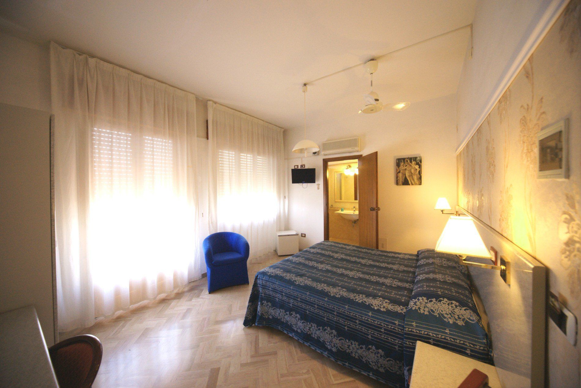 hotel double room with sea view