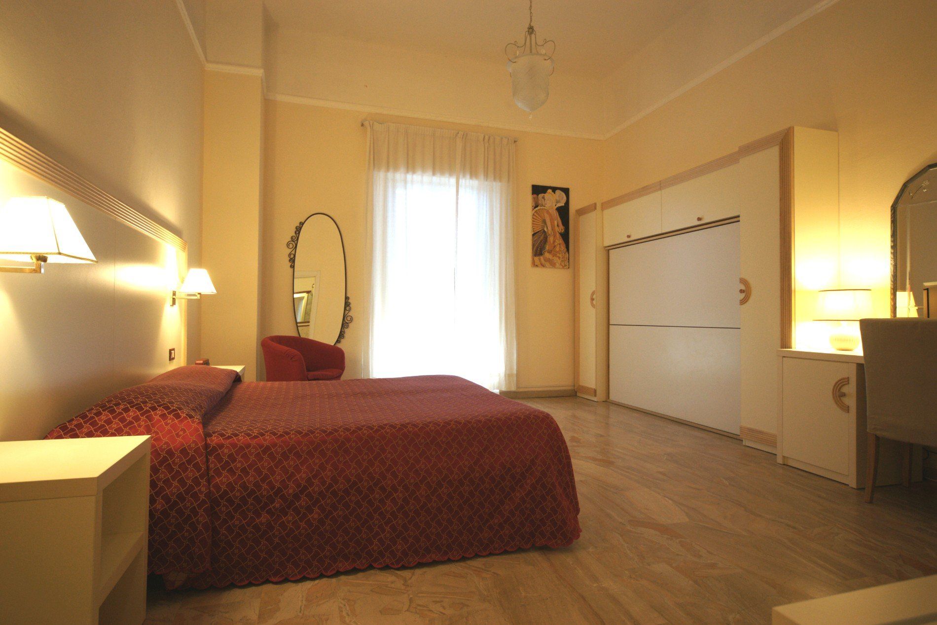 hotel double room with sea view