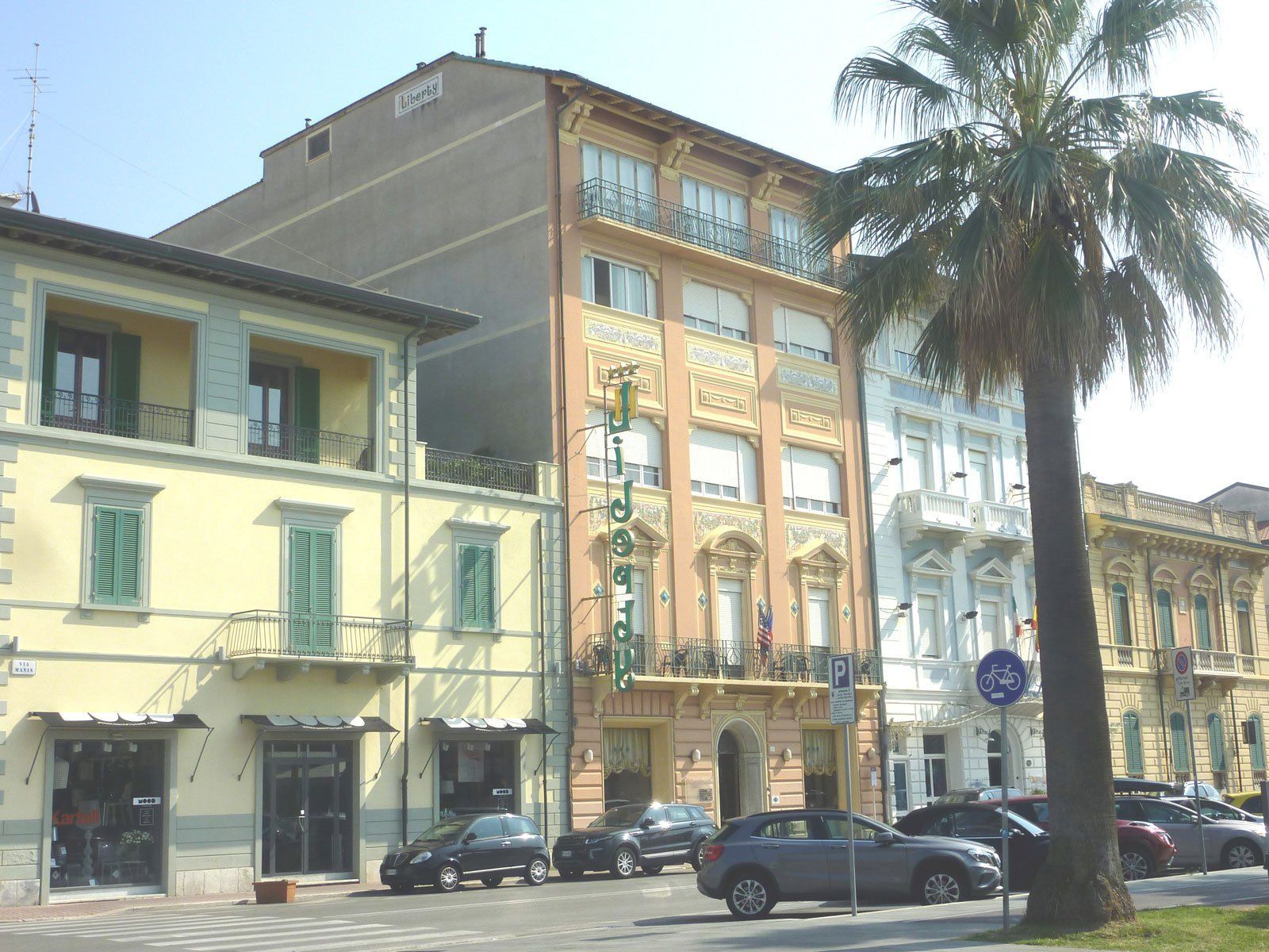 hotel facade