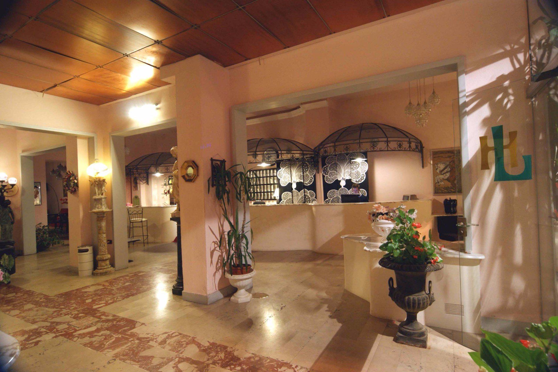 art noveau hotel lobby