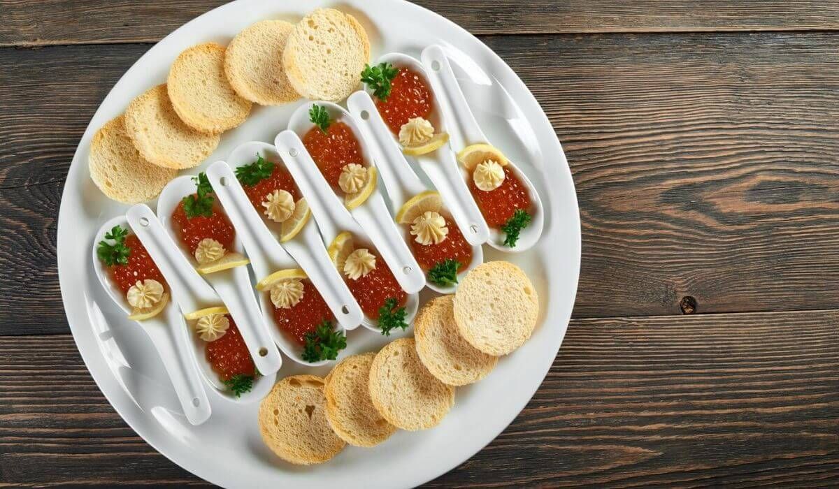 A Catering Platter with Assorted Finger Foods