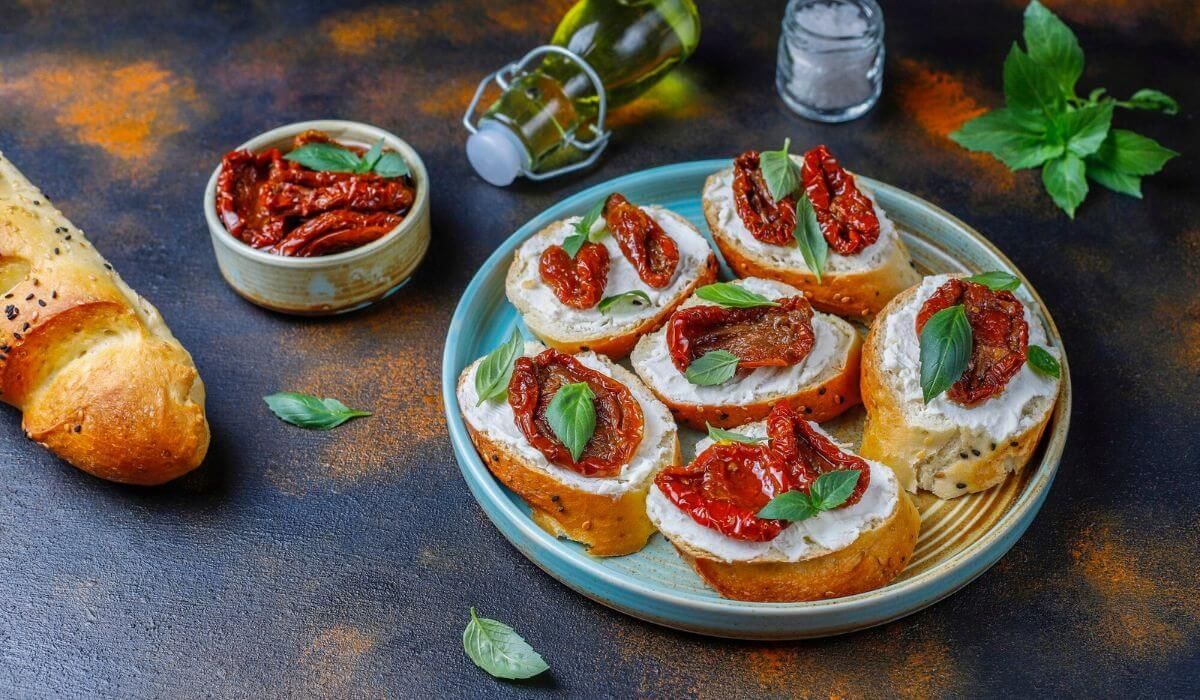 Bruschetta platter catering