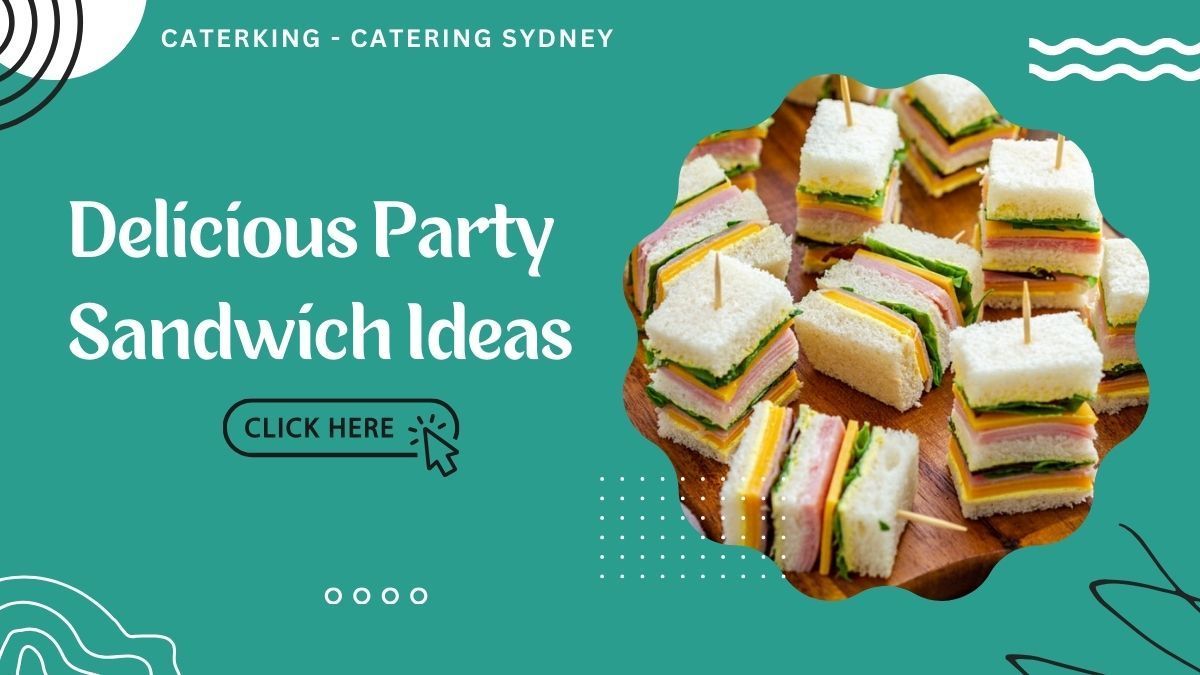 Delicious Party Sandwich Ideas