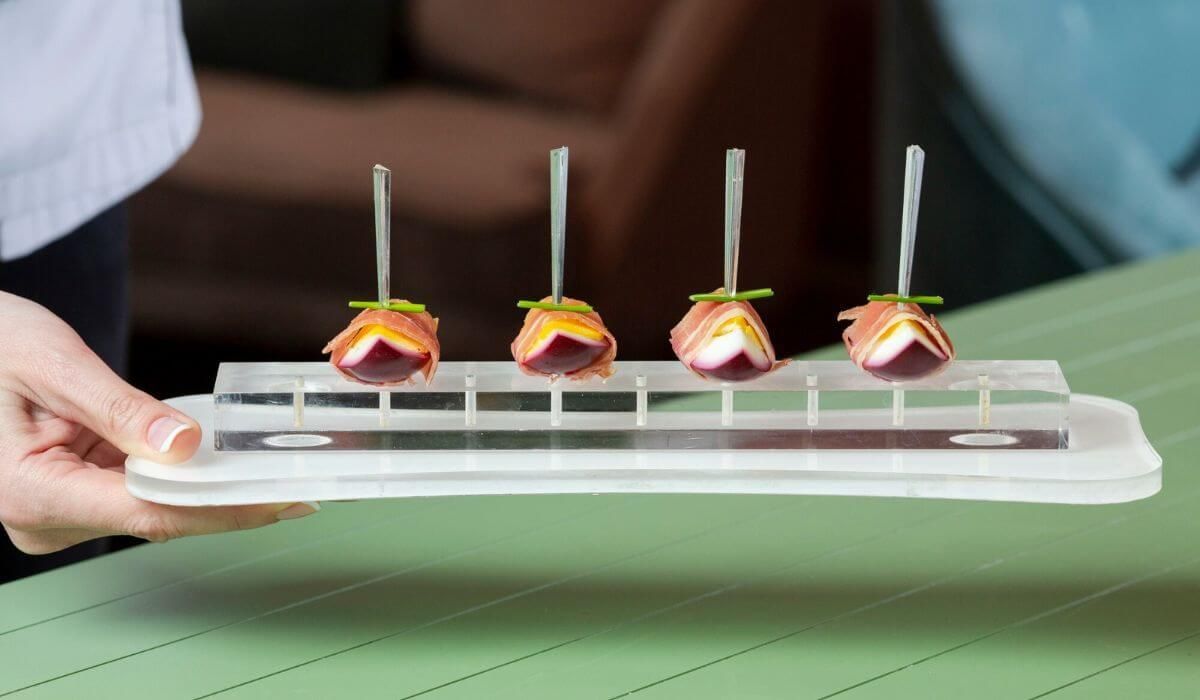 Mid-range gourmet finger foods