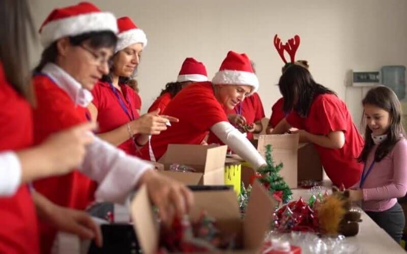 Charitable Christmas Party Initiatives
