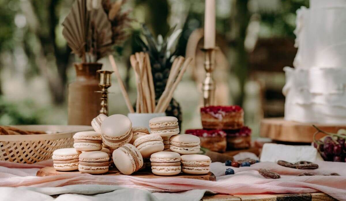 boho wedding grazing table