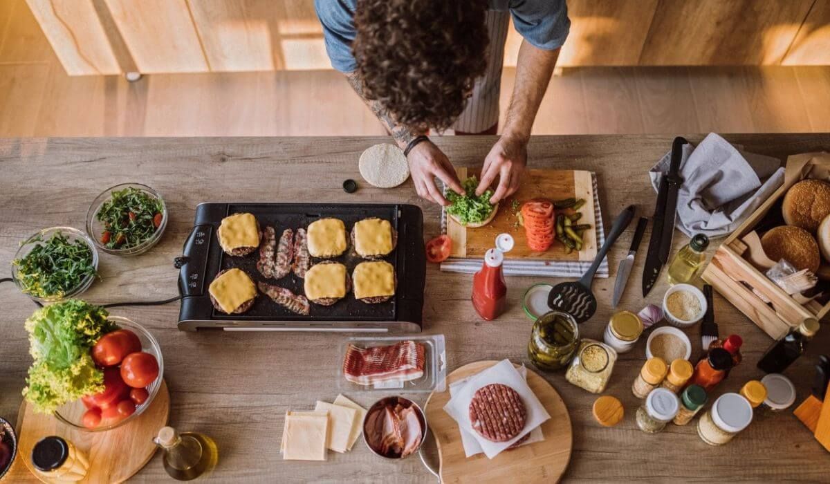 build your own food bar