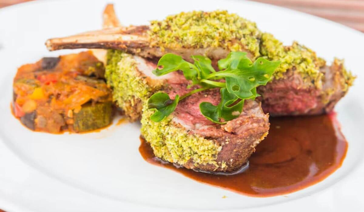 chimichurri sauce with lamb