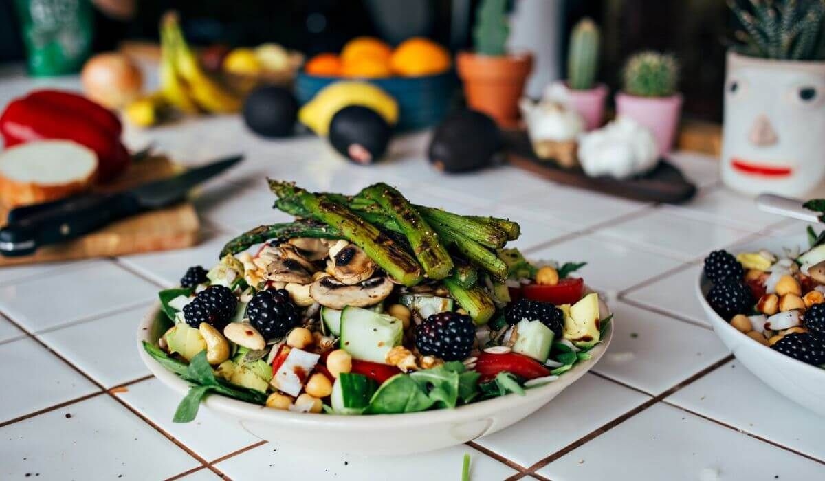 Colorful Salad Spread