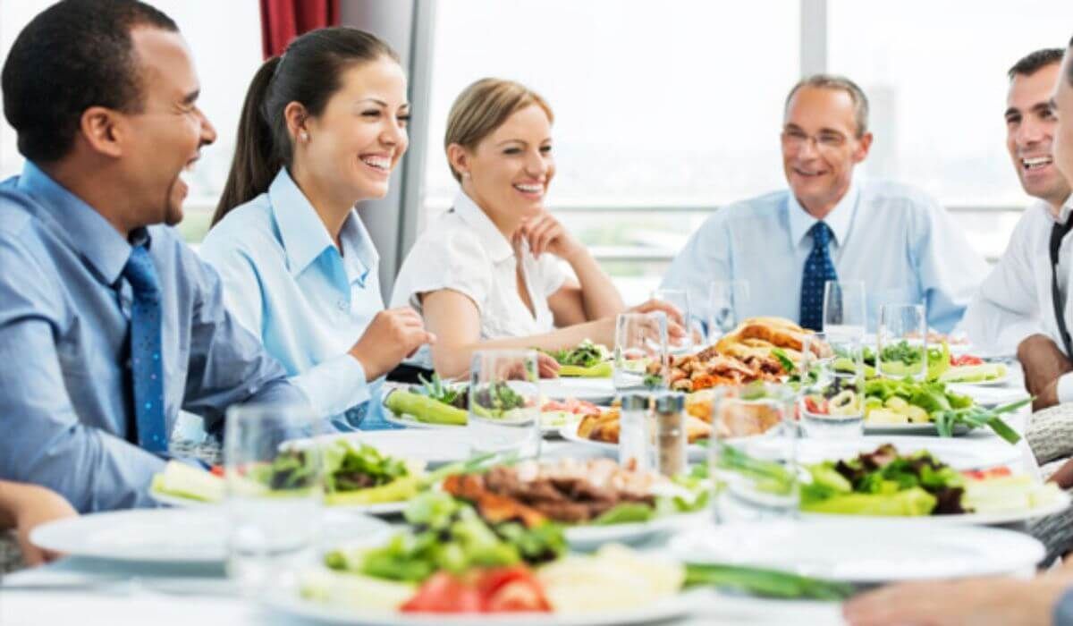 corporate catering meeting
