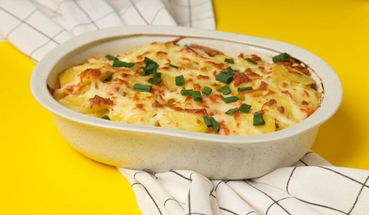 creamy mac and cheese bake