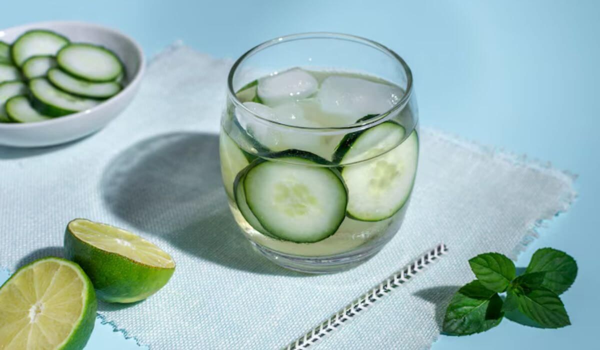 cucumber gin tonic spring