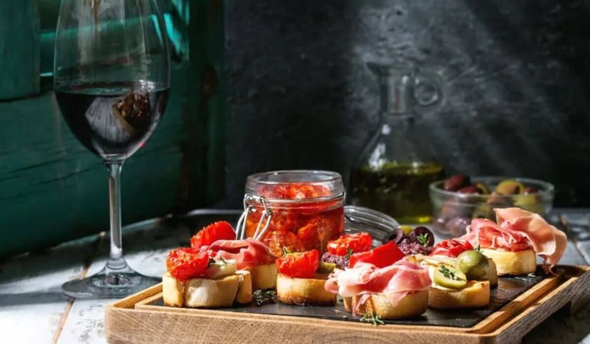 finger food and drink pairing