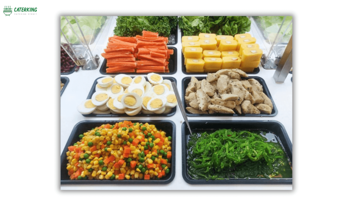 food prep trays catering