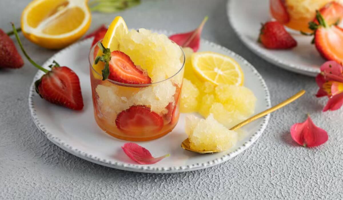 fruit mocktail refreshing drink