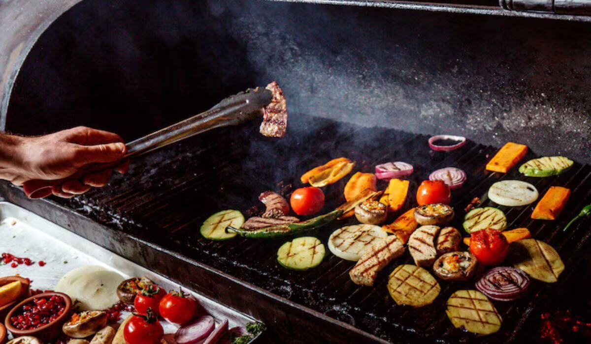 grilled vegetables catering