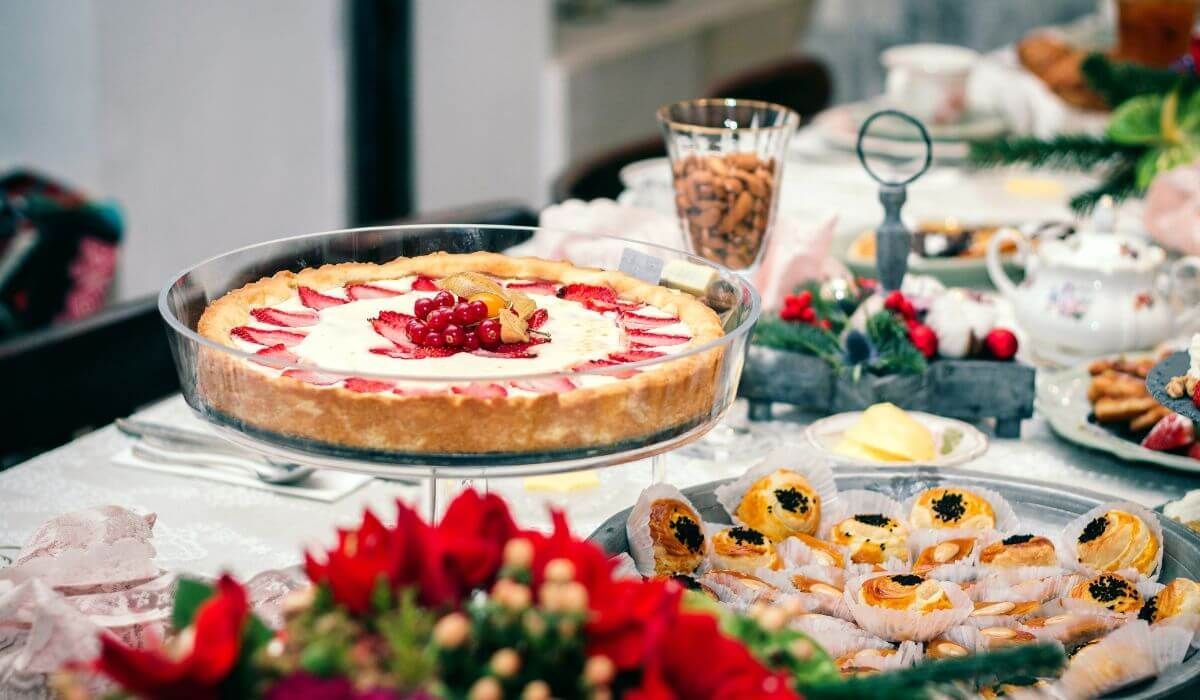 Party catering setup