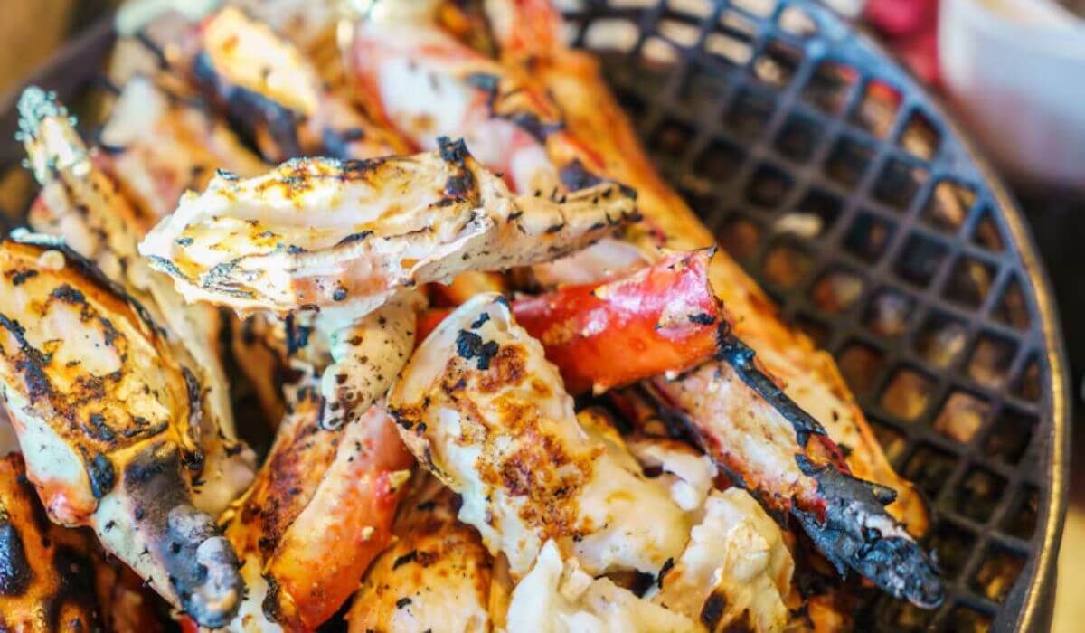 seafood spit roast outdoor catering