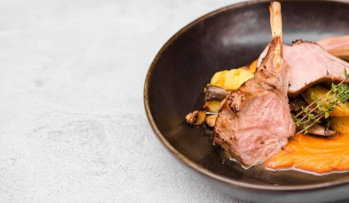 slow-roasted lamb shoulder