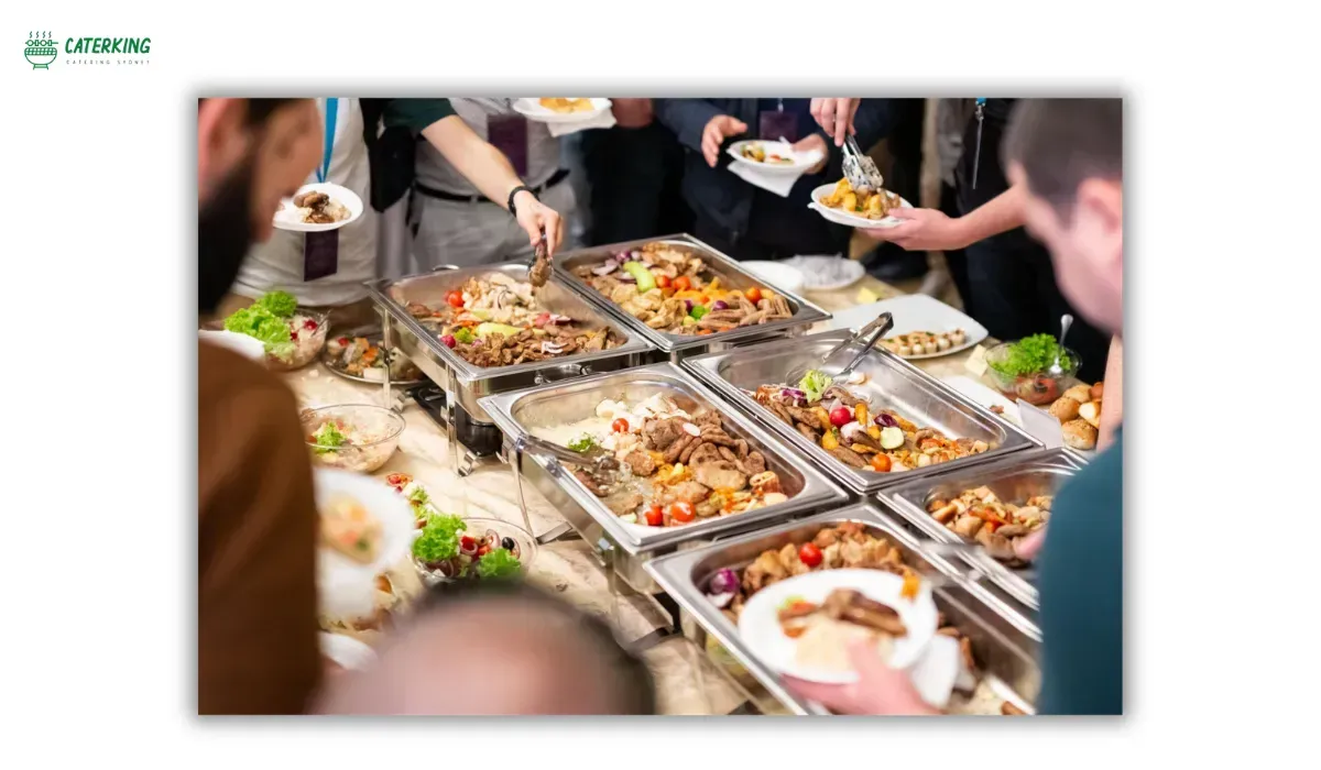 small event catering showing different guest counts affecting meat quantity 