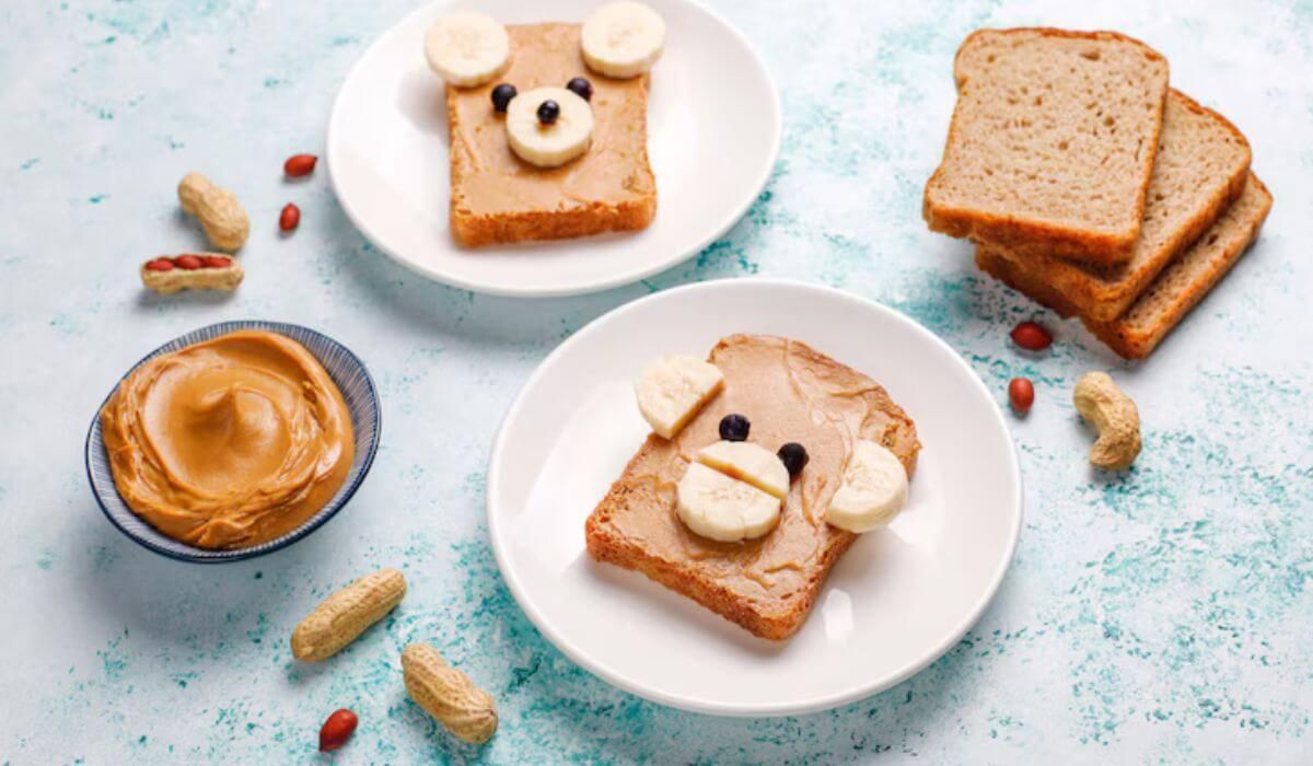 star shaped wholegrain sandwiches for kids