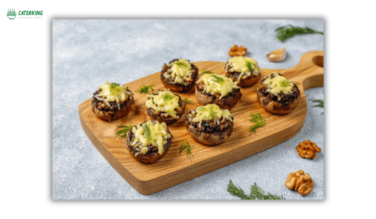 stuffed mushrooms appetizer