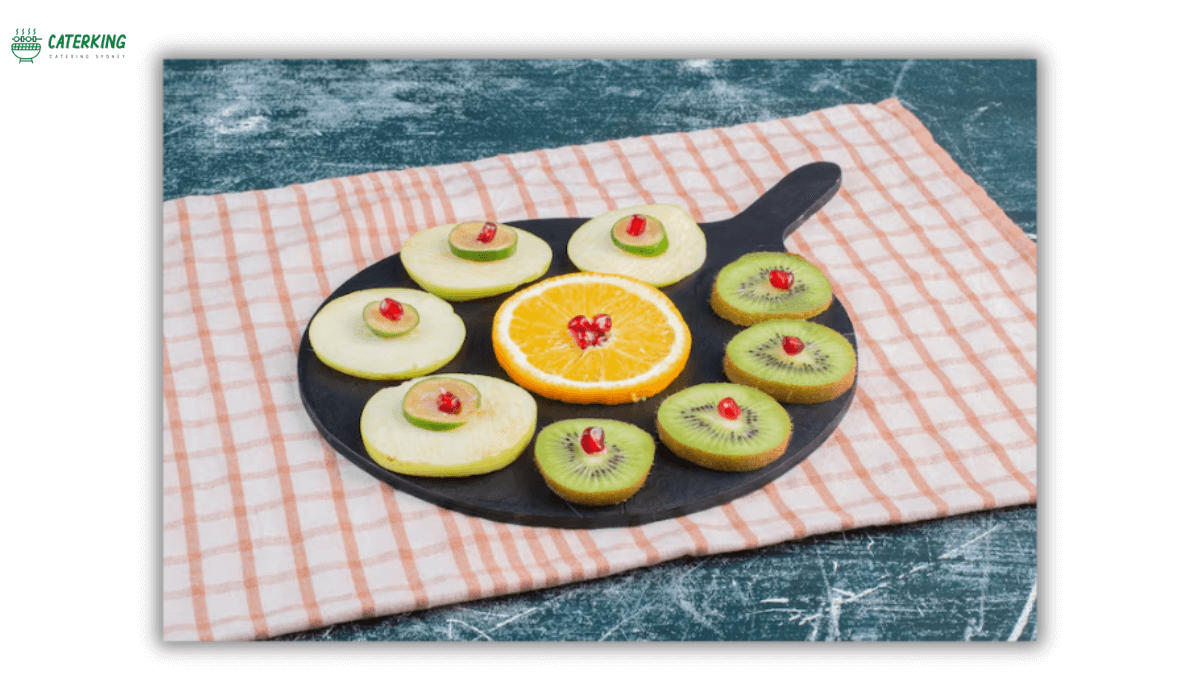 summer fruit platter preparation