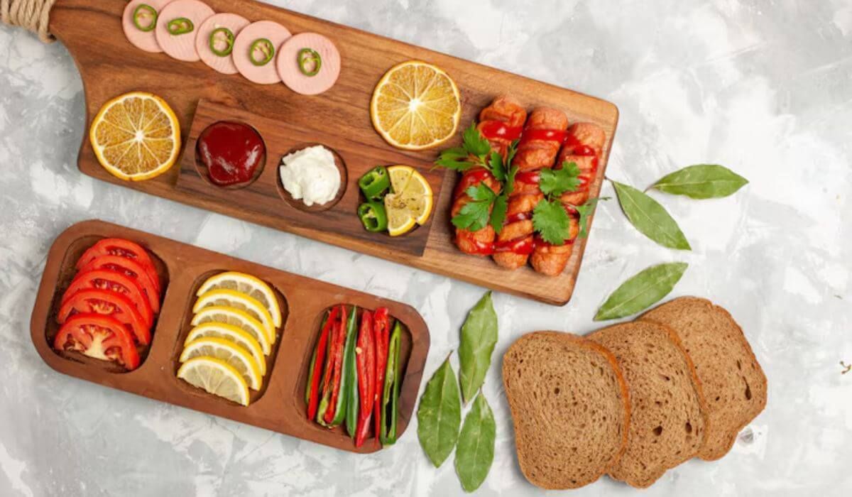 vegetarian platter variety