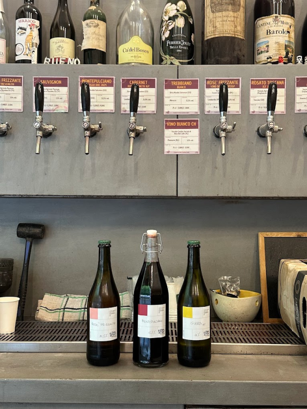 Le spillatrici per l'erogazione del vino sfuso