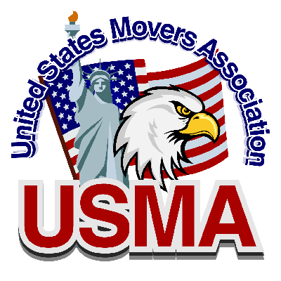 A logo for the united states movers association